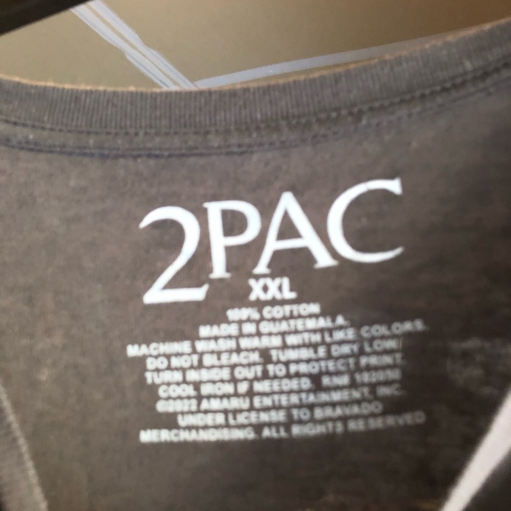 Target 2PAC Black Short Sleeve T-Shirt